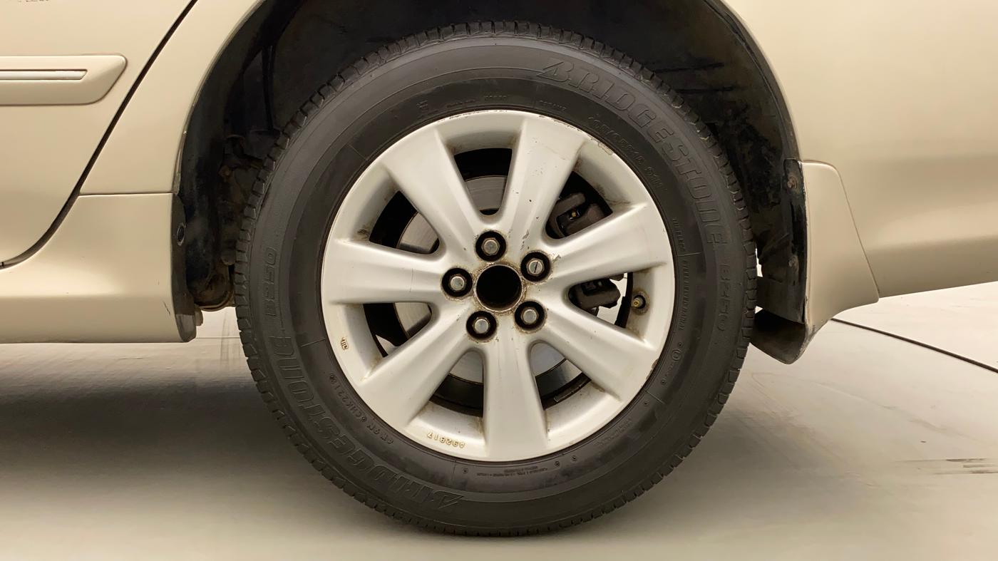 2011 Toyota Corolla Altis VL AT PETROL, Petrol, Automatic, 76,667 km, Left Rear Wheel
