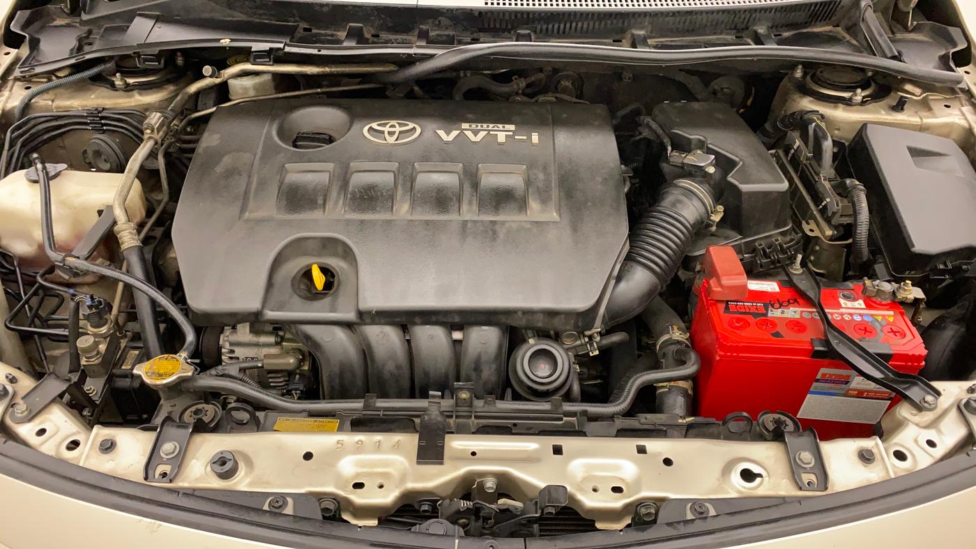 2011 Toyota Corolla Altis VL AT PETROL, Petrol, Automatic, 76,667 km, Open Bonet