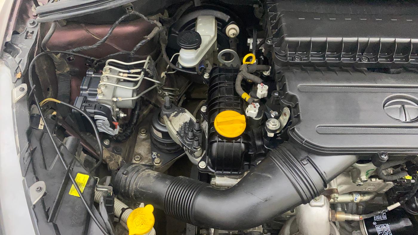2022 Tata TIGOR XZ PLUS CNG, CNG, Manual, 93,895 km, Engine View - Right