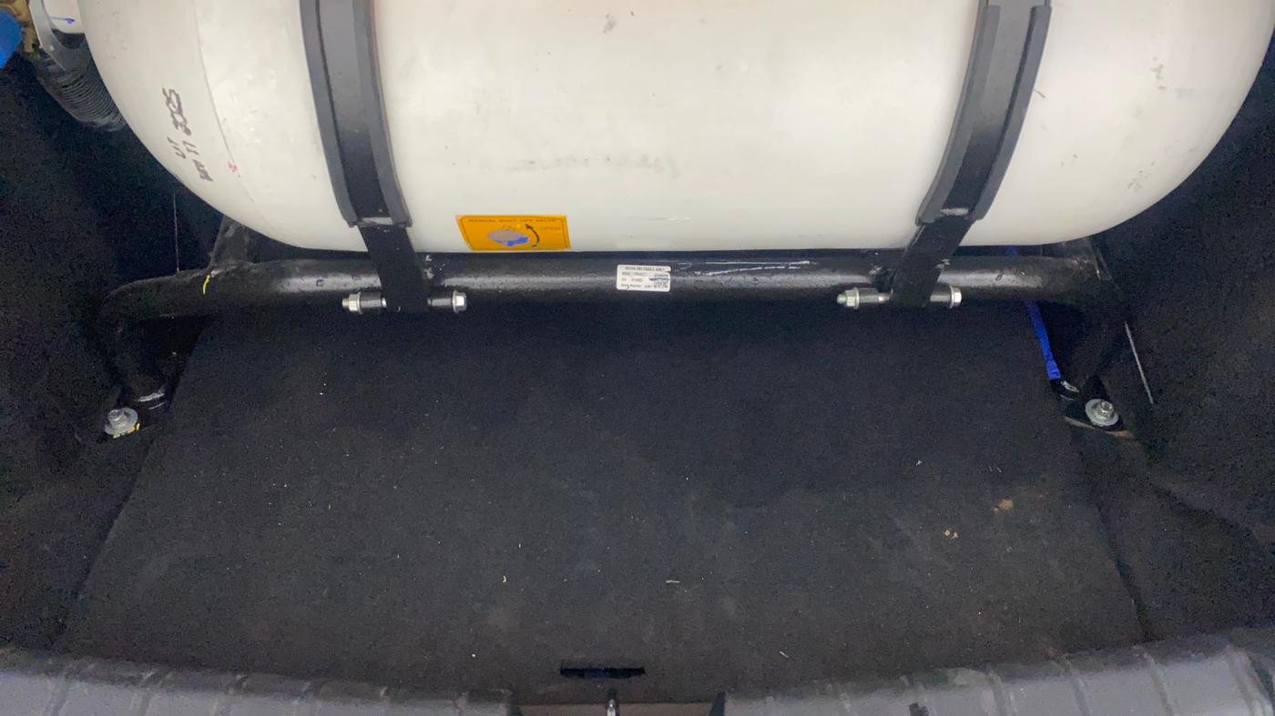 2022 Tata TIGOR XZ PLUS CNG, CNG, Manual, 93,895 km, Boot Inside