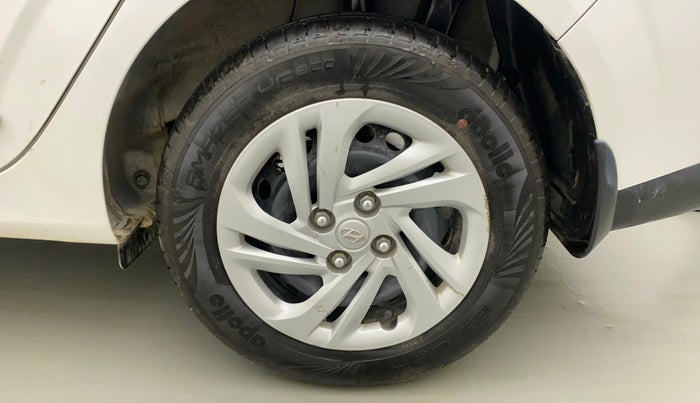 2020 Hyundai AURA S 1.2 CNG, CNG, Manual, 35,727 km, Left Rear Wheel