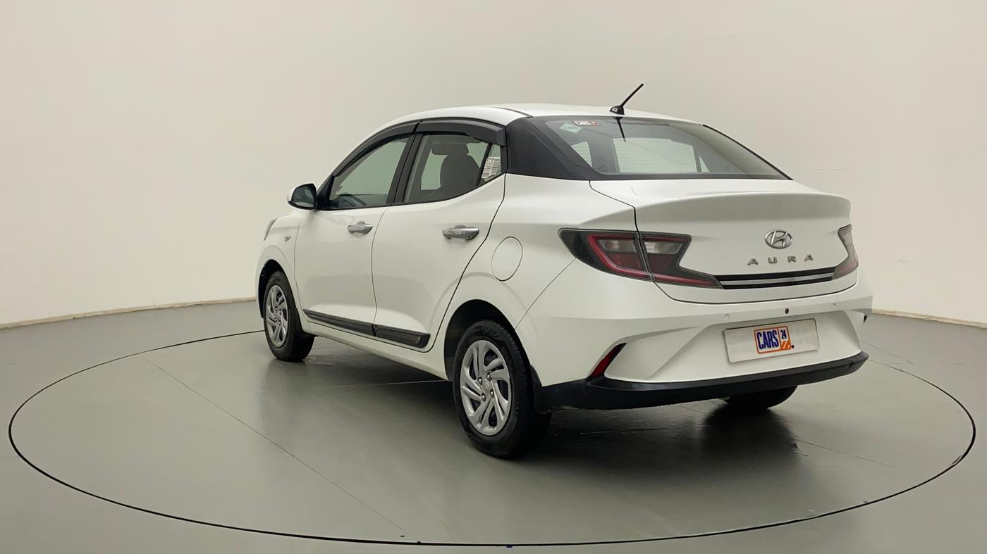 2020 Hyundai AURA S 1.2 CNG, CNG, Manual, 35,727 km, Left Back Diagonal