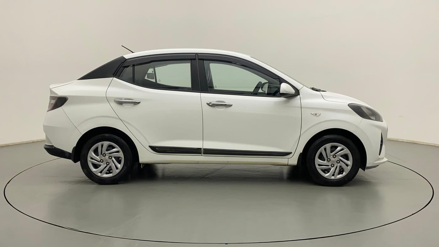 2020 Hyundai AURA S 1.2 CNG, CNG, Manual, 35,727 km, Right Side View