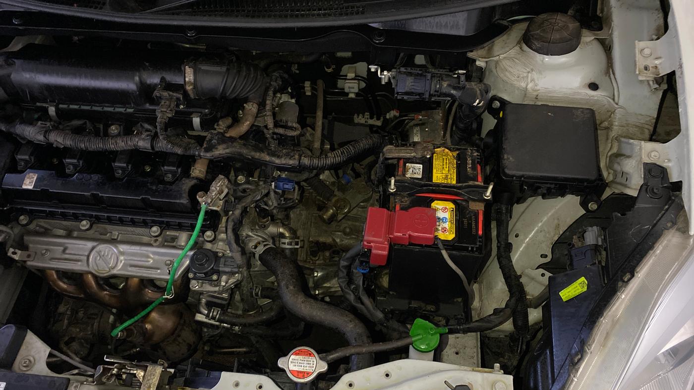 2023 Maruti Swift VXI, Petrol, Manual, 12,200 km, Engine View - Left