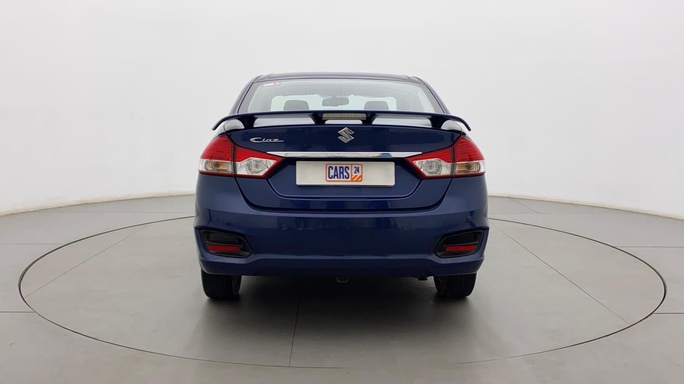 2017 Maruti Ciaz ALPHA 1.4 PETROL, Petrol, Manual, 77,367 km, Back/Rear