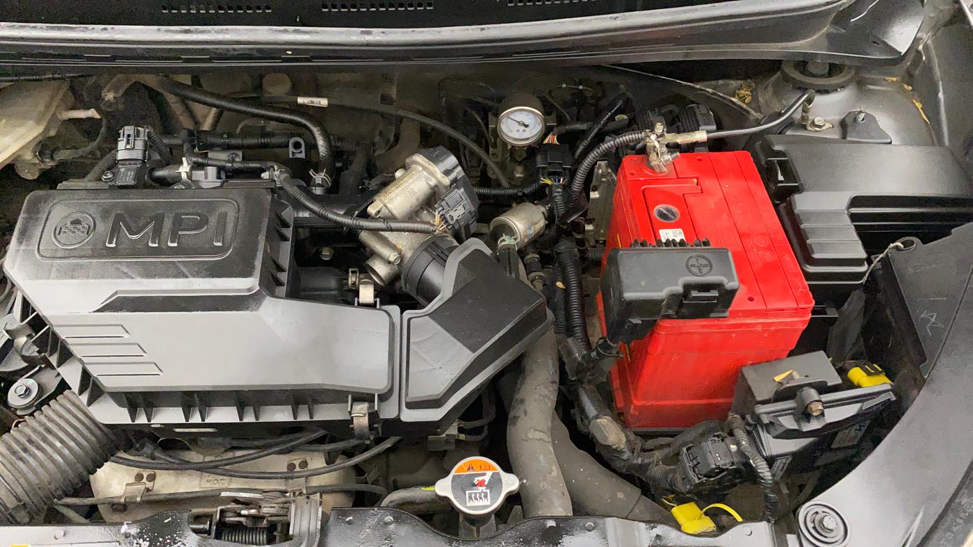 2019 Hyundai NEW SANTRO SPORTZ CNG, CNG, Manual, 1,00,163 km, Engine View - Left