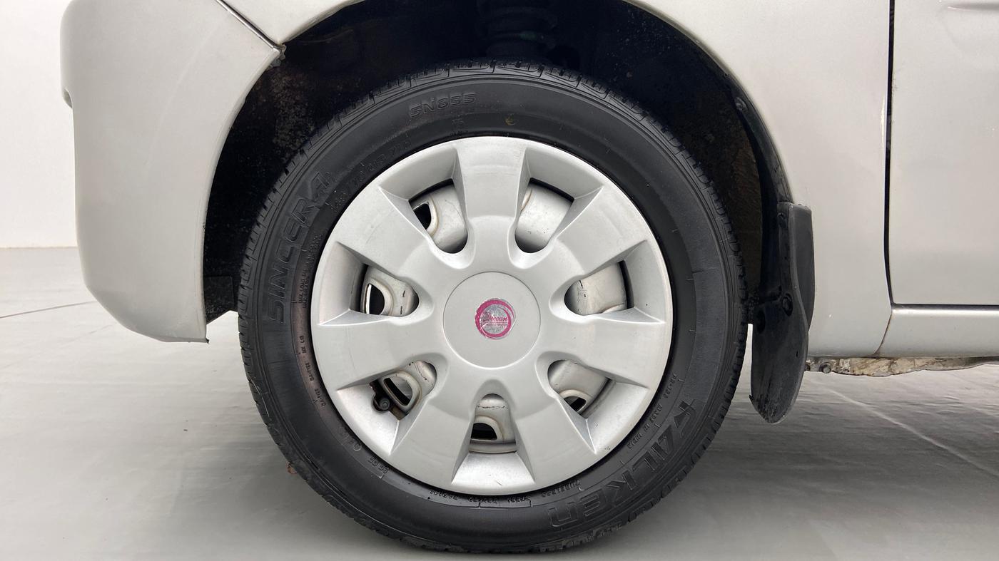 2009 Maruti Wagon R LXI MINOR, Petrol, Manual, 83,699 km, Left Front Wheel