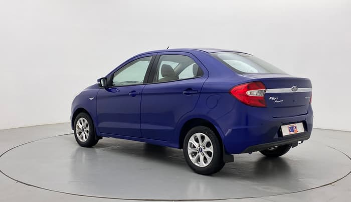 2016 Ford Figo Aspire 1.2 TITANIUM PETROL, Petrol, Manual, 35,589 km, Left Back Diagonal (45- Degree) View