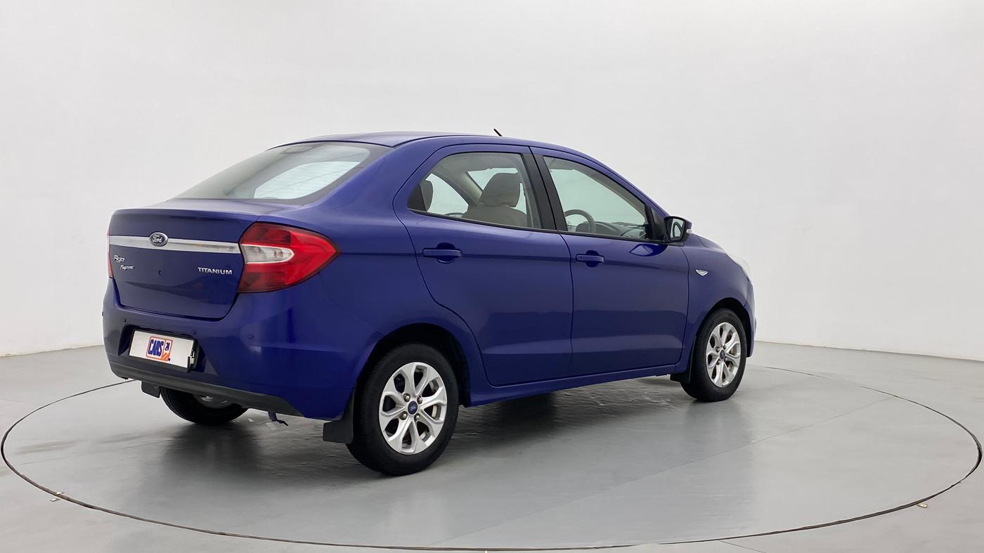 2016 Ford Figo Aspire 1.2 TITANIUM PETROL, Petrol, Manual, 35,589 km, Right Back Diagonal (45- Degree) View