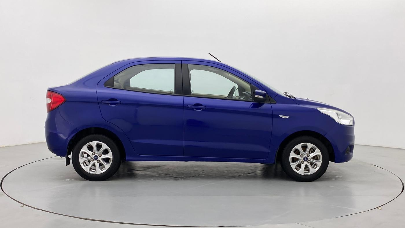 2016 Ford Figo Aspire 1.2 TITANIUM PETROL, Petrol, Manual, 35,589 km, Right Side View
