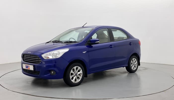 2016 Ford Figo Aspire 1.2 TITANIUM PETROL, Petrol, Manual, 35,589 km, Left Front Diagonal (45- Degree) View