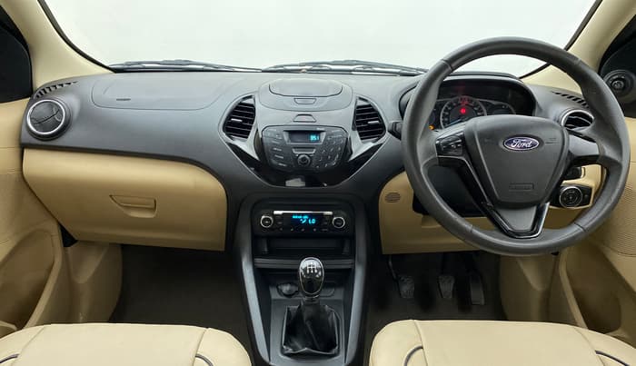 2016 Ford Figo Aspire 1.2 TITANIUM PETROL, Petrol, Manual, 35,589 km, Dashboard View