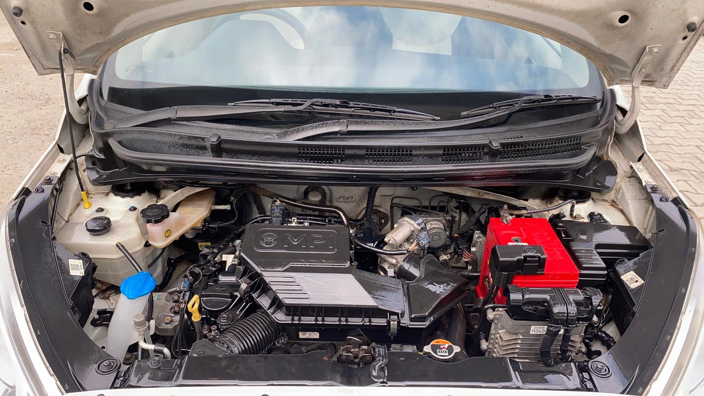 2020 Hyundai NEW SANTRO SPORTZ AMT, Petrol, Automatic, 40,255 km, Engine View