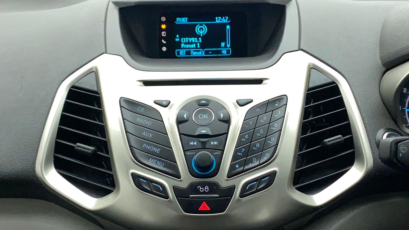 2016 Ford Ecosport TITANIUM 1.5L PETROL AT, Petrol, Automatic, 69,310 km, Infotainment System