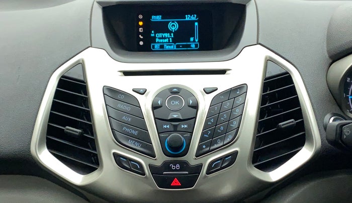 2016 Ford Ecosport TITANIUM 1.5L PETROL AT, Petrol, Automatic, 69,310 km, Infotainment System