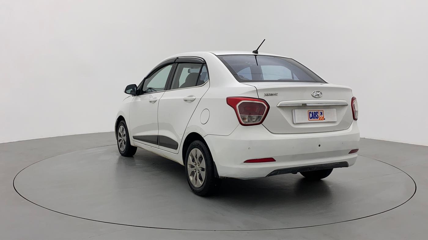2014 Hyundai Xcent S 1.1 CRDI, Diesel, Manual, 92,405 km, Left Back Diagonal