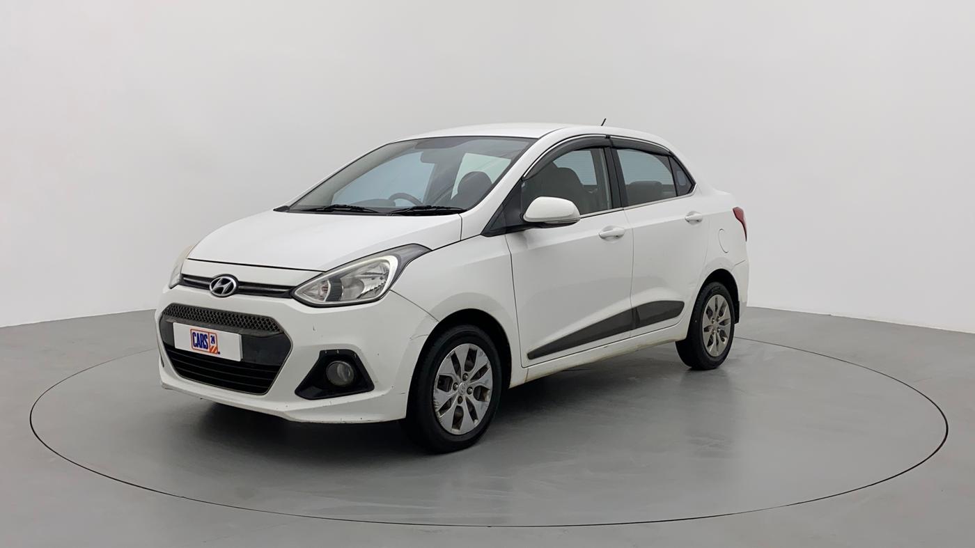 2014 Hyundai Xcent S 1.1 CRDI, Diesel, Manual, 92,405 km, Left Front Diagonal