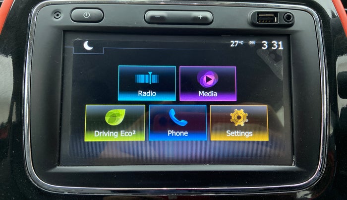 2019 Renault Captur PLATINE PETROL DUAL TONE, Petrol, Manual, 11,108 km, Infotainment System