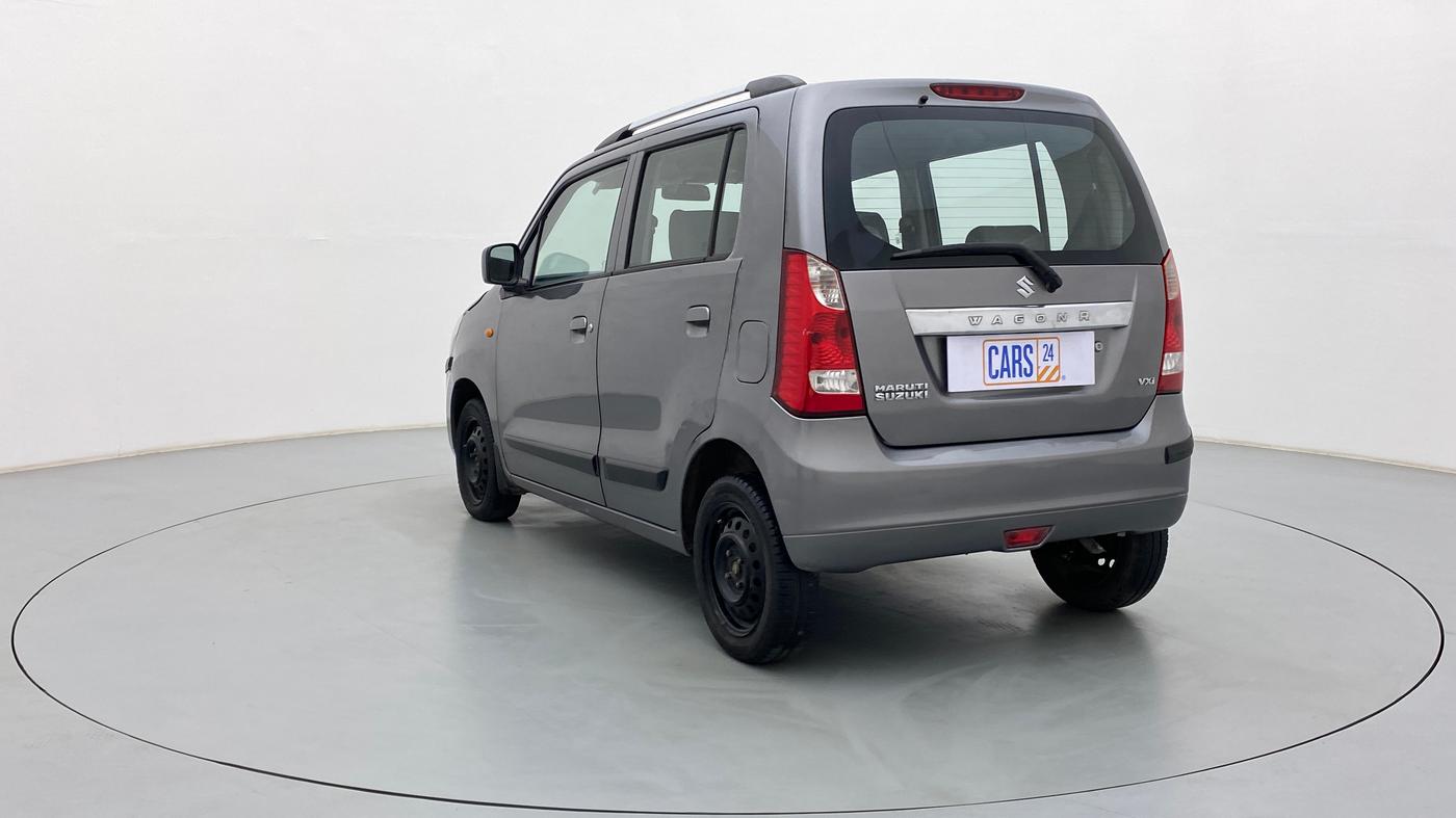 2011 Maruti Wagon R 1.0 VXI, Petrol, Manual, 75,443 km, Left Back Diagonal