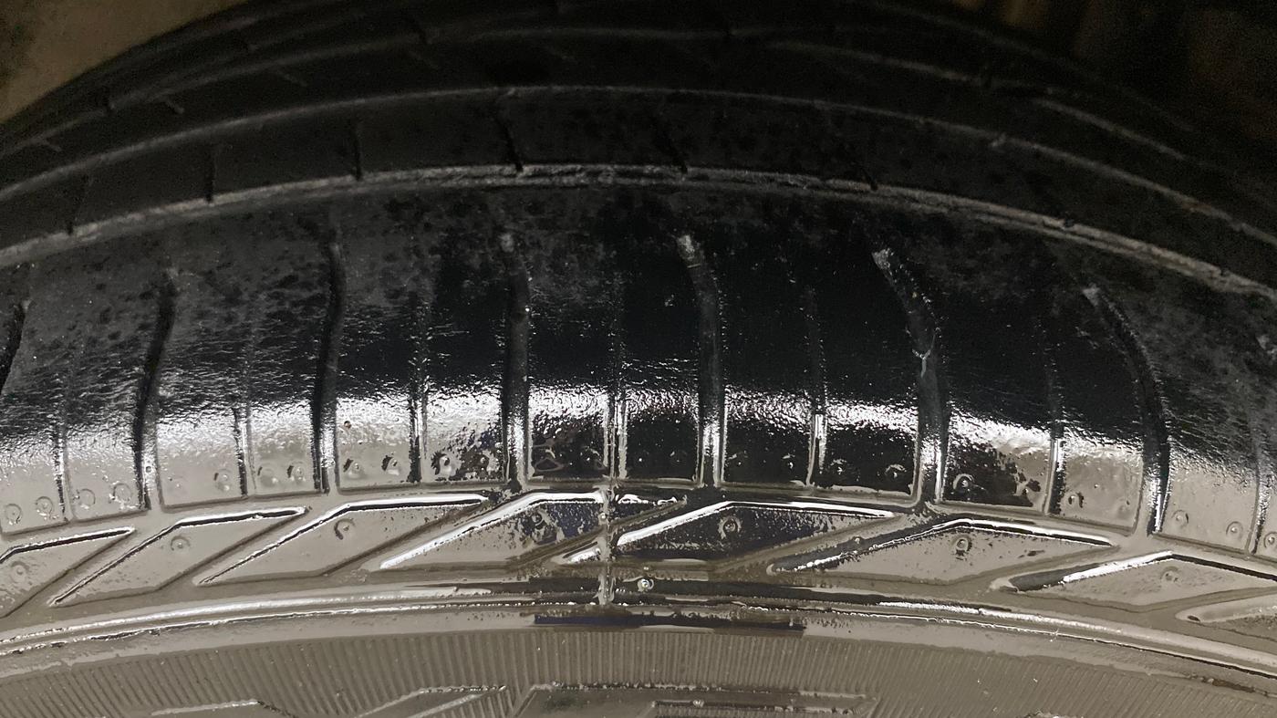 2019 Tata NEXON XMA PETROL, Petrol, Automatic, 97,209 km, Left Rear Tyre Tread