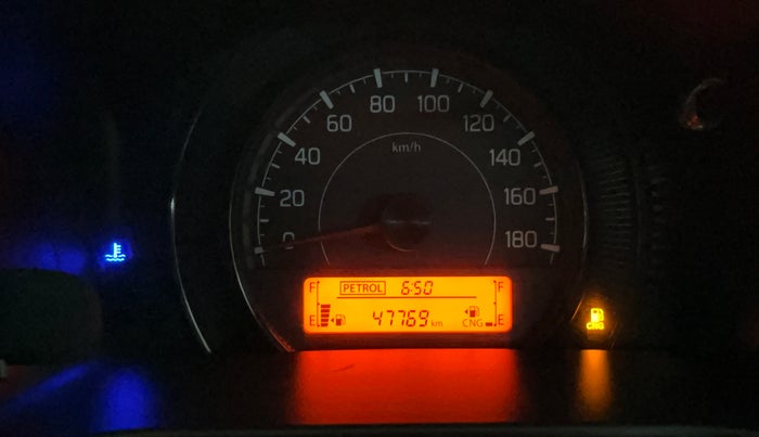 2022 Maruti Celerio VXI CNG, CNG, Manual, 47,768 km, Odometer Image