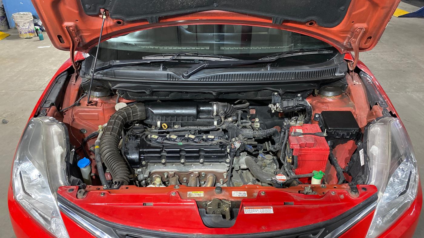 2017 Maruti Baleno DELTA PETROL 1.2, Petrol, Manual, 66,012 km, Engine View