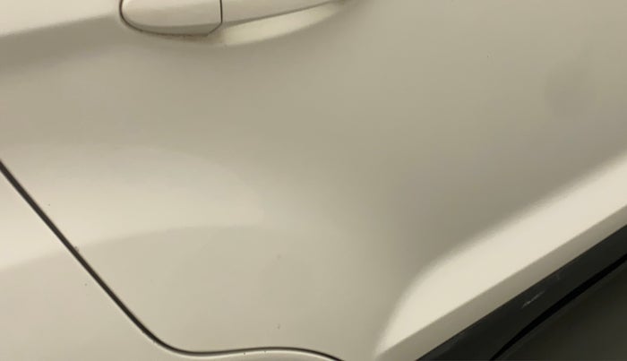 2017 Ford Ecosport TREND 1.5L DIESEL, Diesel, Manual, 38,957 km, Right rear door - Slightly dented