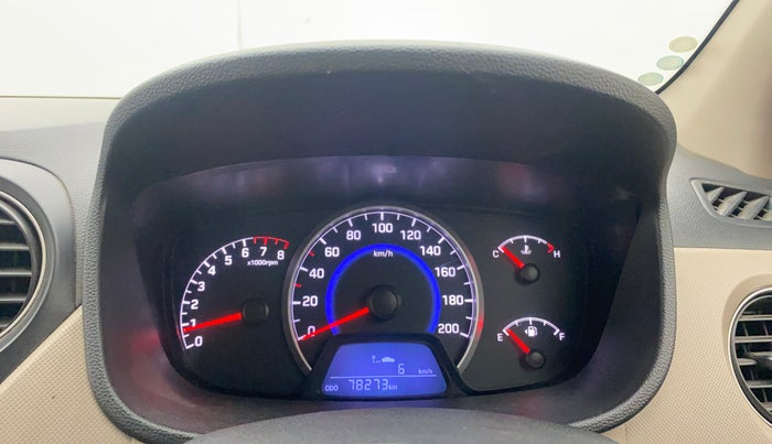 2016 Hyundai Grand i10 SPORTZ 1.2 KAPPA VTVT, Petrol, Manual, 78,273 km, Odometer Image