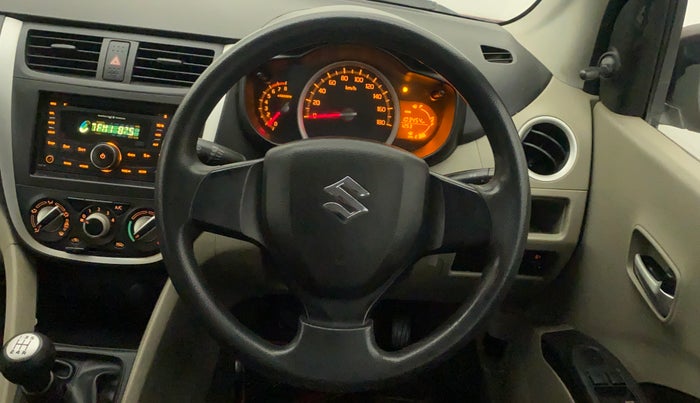2014 Maruti Celerio VXI CNG, CNG, Manual, 1,03,454 km, Steering Wheel Close Up