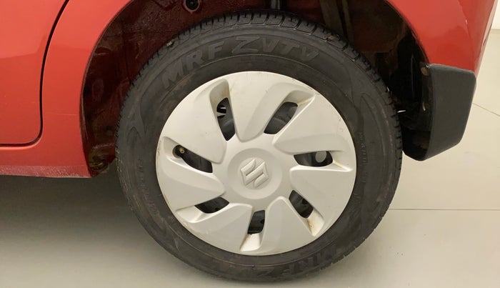 2014 Maruti Celerio VXI CNG, CNG, Manual, 1,03,454 km, Left Rear Wheel