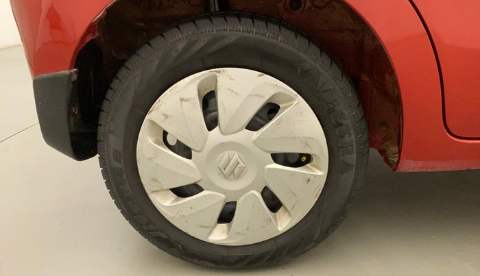 2014 Maruti Celerio VXI CNG, CNG, Manual, 1,03,454 km, Right Rear Wheel