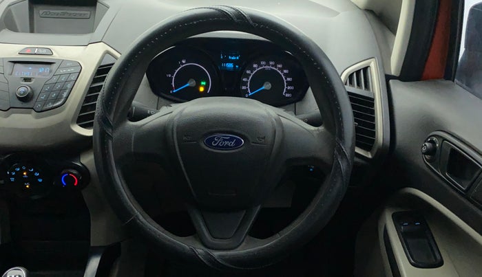 2016 Ford Ecosport AMBIENTE 1.5L PETROL, Petrol, Manual, 1,11,859 km, Steering Wheel Close Up