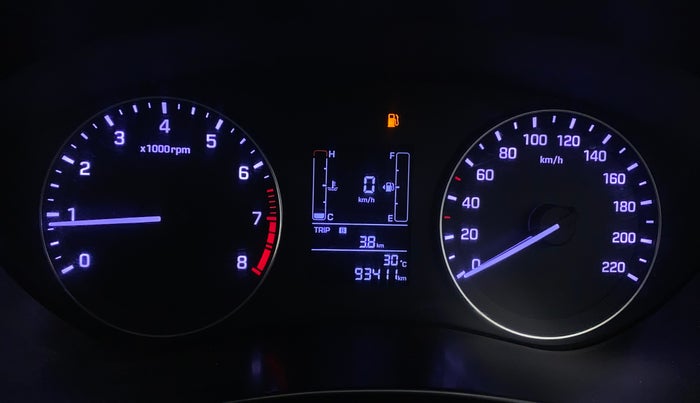 2015 Hyundai Elite i20 SPORTZ 1.2, Petrol, Manual, 93,408 km, Odometer Image