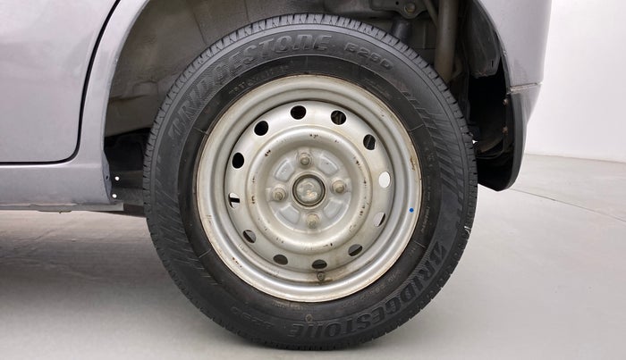2011 Maruti Wagon R 1.0 LXI, Petrol, Manual, 82,053 km, Left Rear Wheel