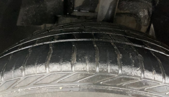 2019 Tata NEXON XZ PLUS PETROL, Petrol, Manual, 40,709 km, Left Front Tyre Tread