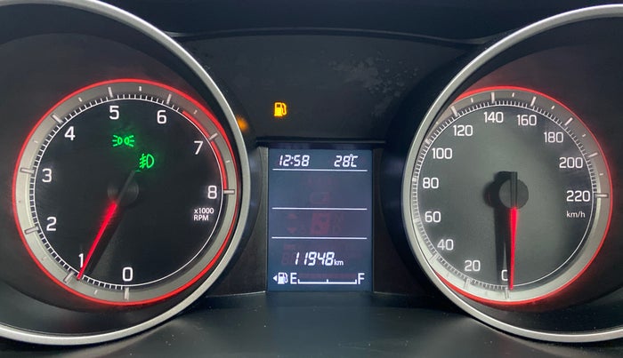 2018 Maruti Swift ZXI D, Petrol, Manual, 12,501 km, Odometer Image