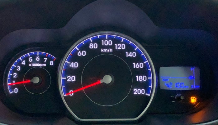 2011 Hyundai i10 MAGNA 1.2, Petrol, Manual, 42,099 km, Odometer Image