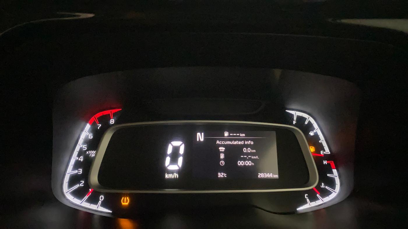 2023 KIA SONET HTX 1.0 TURBO PETROL IMT, Petrol, Manual, 28,334 km, Odometer Image