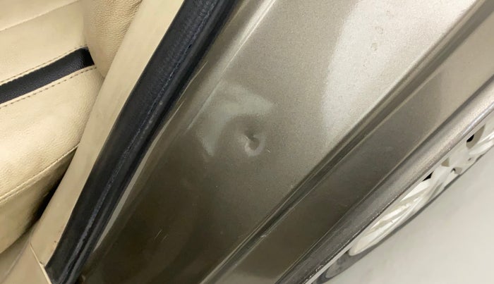 2018 Maruti Dzire VXI, Petrol, Manual, 62,621 km, Left C pillar - Slightly dented