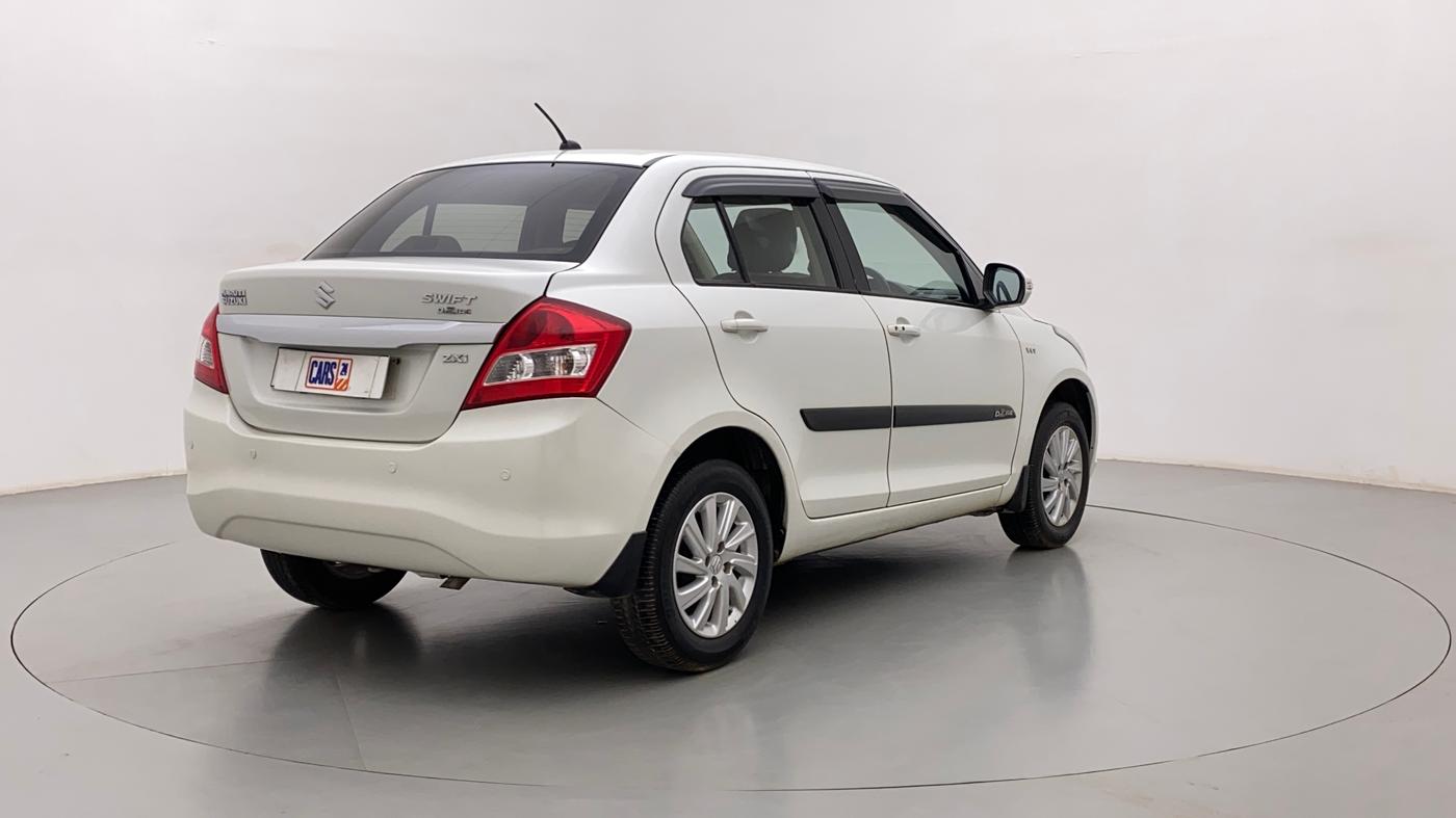 2015 Maruti Swift Dzire ZXI, Petrol, Manual, 1,43,094 km, Right Back Diagonal