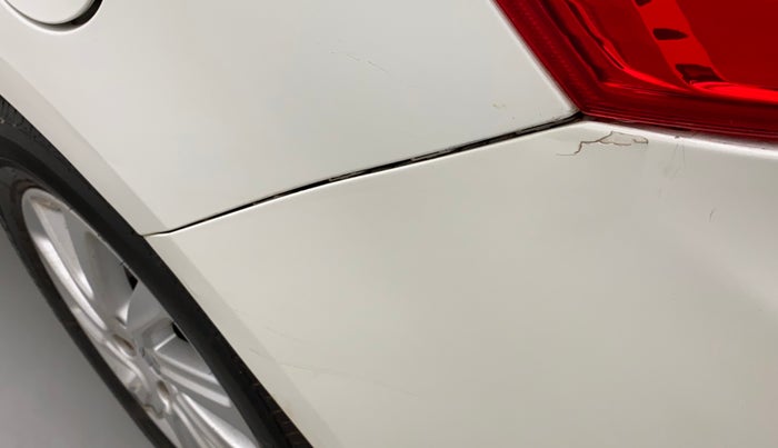 2015 Maruti Swift Dzire ZXI, Petrol, Manual, 1,43,094 km, Rear bumper - Minor scratches