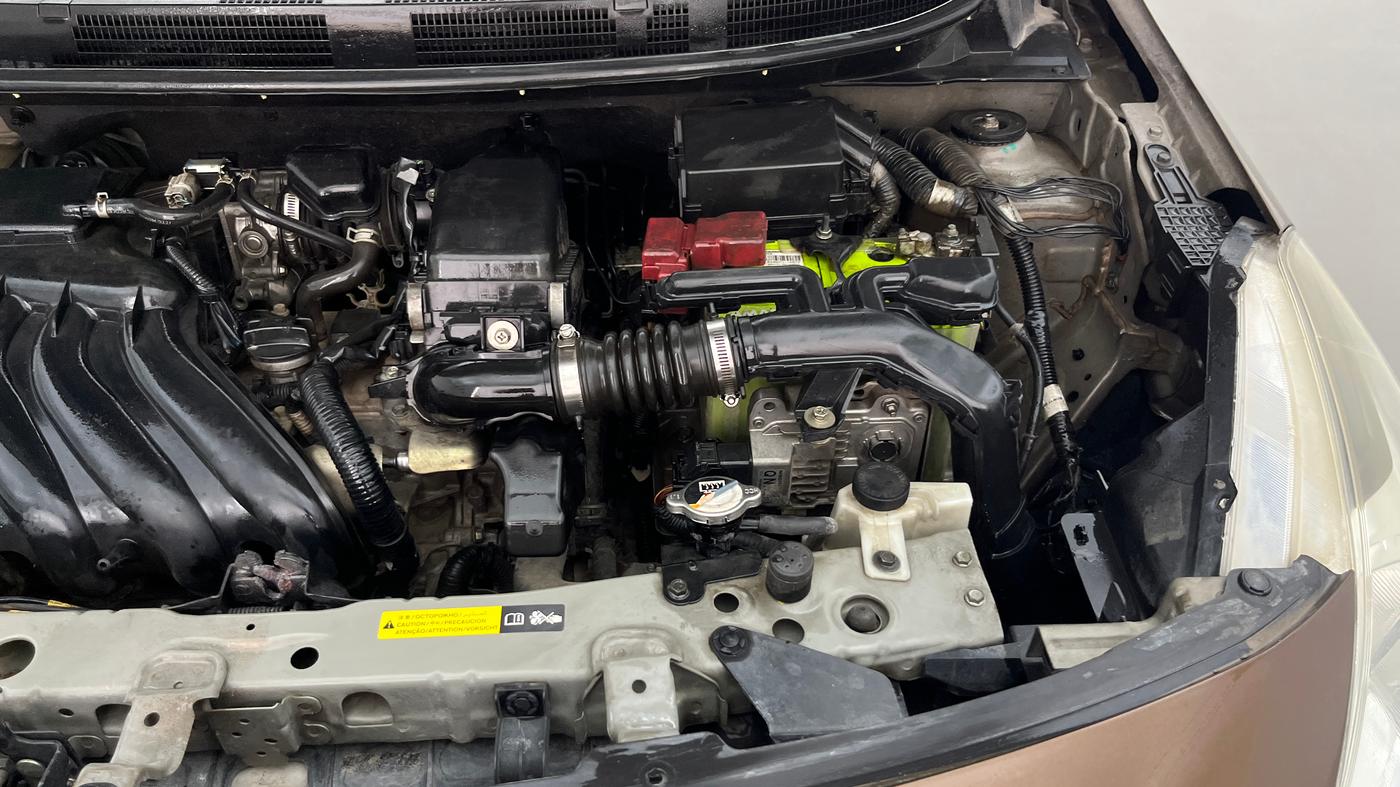 2017 Nissan Sunny XV CVT, Petrol, Automatic, 85,350 km, Engine View - Left