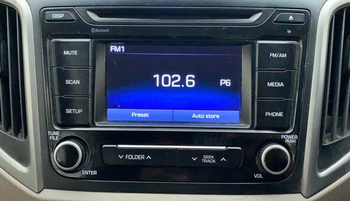 2015 Hyundai Creta S 1.6 PETROL, Petrol, Manual, 70,808 km, Infotainment System