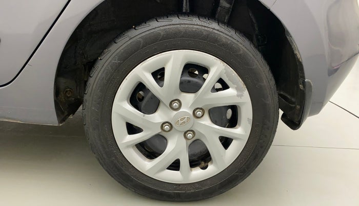 2017 Hyundai Grand i10 SPORTZ (O) 1.2 KAPPA VTVT, Petrol, Manual, 52,942 km, Left Rear Wheel