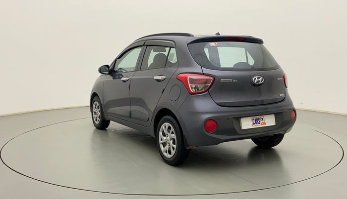 2017 Hyundai Grand i10 SPORTZ (O) 1.2 KAPPA VTVT, Petrol, Manual, 52,942 km, Left Back Diagonal