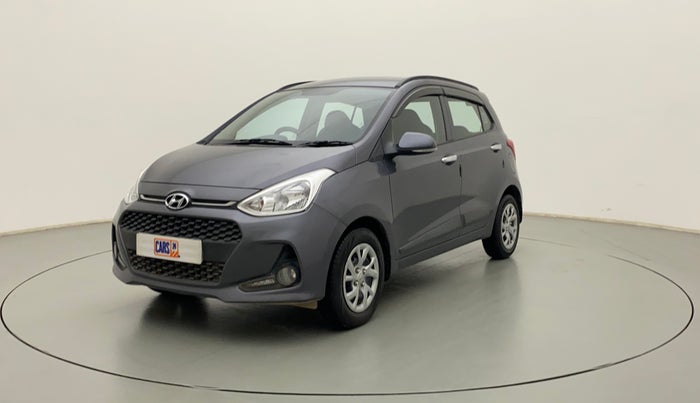 2017 Hyundai Grand i10 SPORTZ (O) 1.2 KAPPA VTVT, Petrol, Manual, 52,942 km, Left Front Diagonal