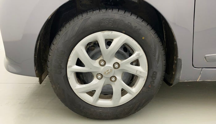 2017 Hyundai Grand i10 SPORTZ (O) 1.2 KAPPA VTVT, Petrol, Manual, 52,942 km, Left Front Wheel