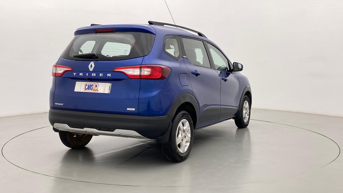 2019 Renault TRIBER 1.0 RXZ, Petrol, Manual, 22,161 km, Right Back Diagonal