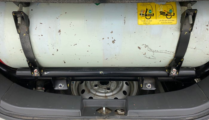 2012 Maruti Wagon R 1.0 LXI CNG, CNG, Manual, 59,435 km, Boot Inside