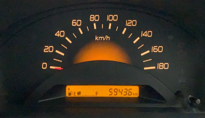 2012 Maruti Wagon R 1.0 LXI CNG, CNG, Manual, 59,435 km, Odometer Image